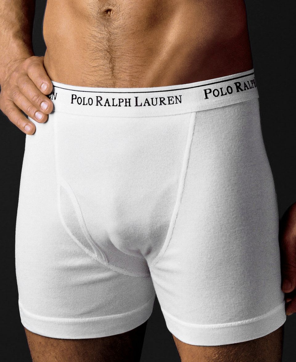 Polo Ralph Lauren Underwear, Boxer Brief 3 Pack   Mens Underwear