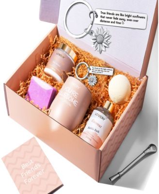 Подарочный набор для ванной и тела Best Friend Gifts Ручной работы, Косметический набор для личной гигиены, 8 предметов, без цвета