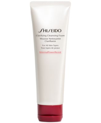 Очищающая пенка Shiseido Clarifying, 4,2 унции. белый