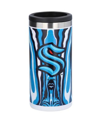 Тонкий держатель для банок с краской для галстуков Seattle Kraken объемом 12 унций