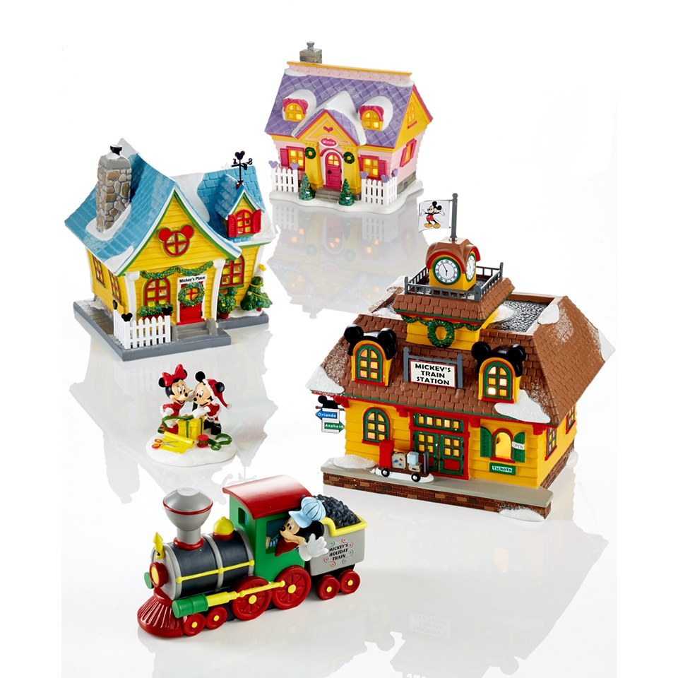 Department 56 Mickeys Christmas Village Collection  