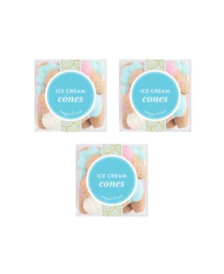 Рожки для мороженого Sugarfina - Набор маленьких кубиков (упаковка из 3 штук)