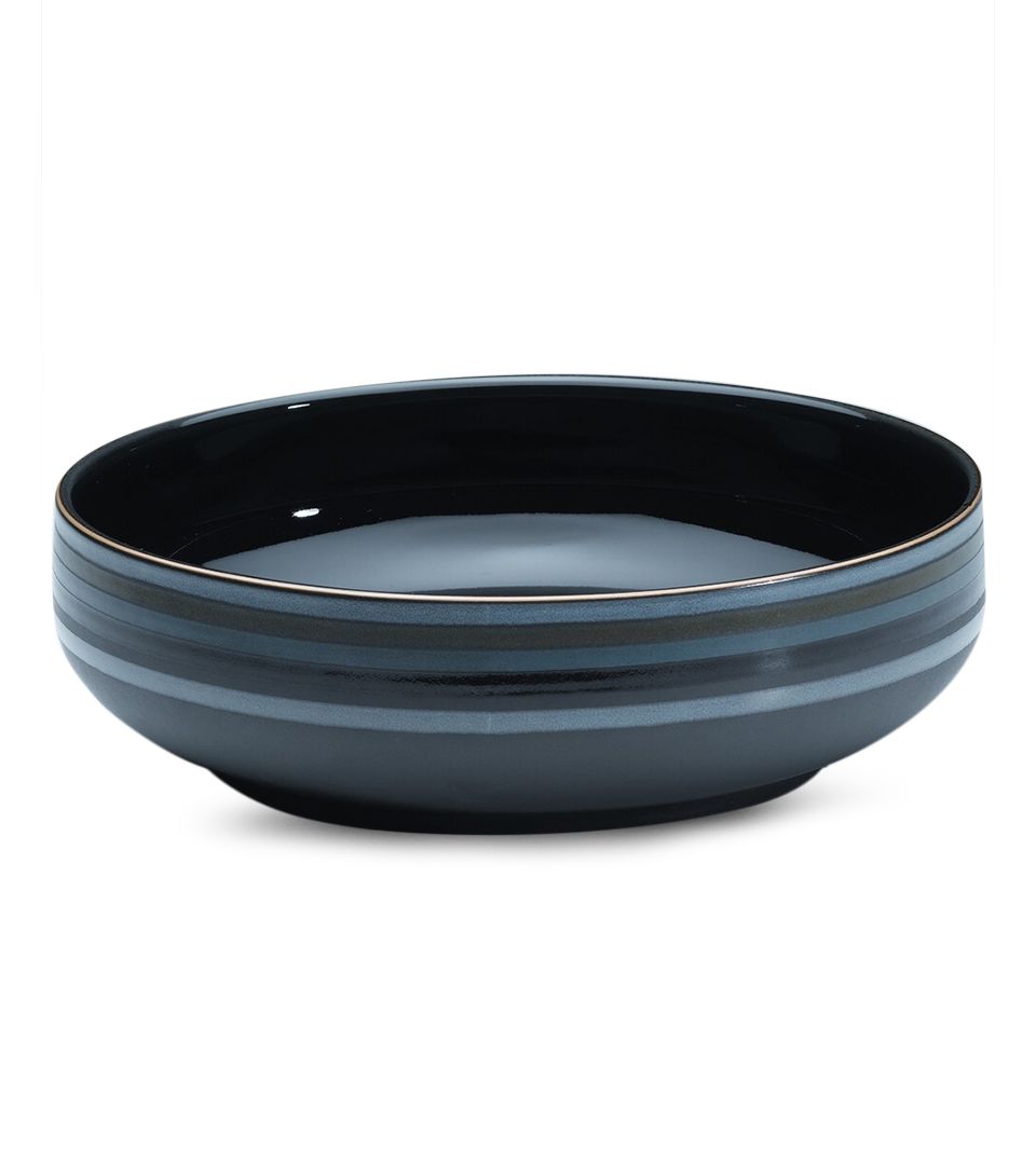 Denby Dinnerware, Jet Stripes Teacup   Casual Dinnerware   Dining