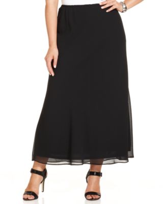 plus size maxi skirts and dresses