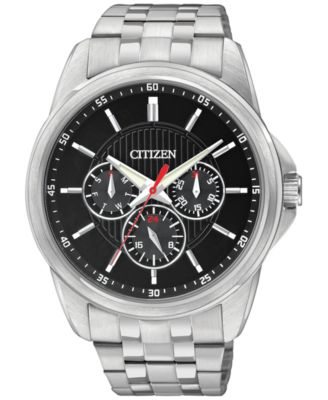 Мужские часы Citizen с браслетом из нержавеющей стали 42 мм AG8340-58E