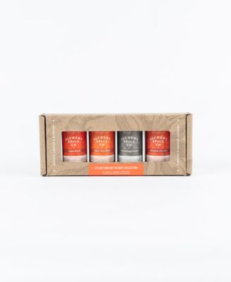 Алхимия специй, Здесь становится жарко, Подарочный набор из коллекции смесей специй, 4 предмета