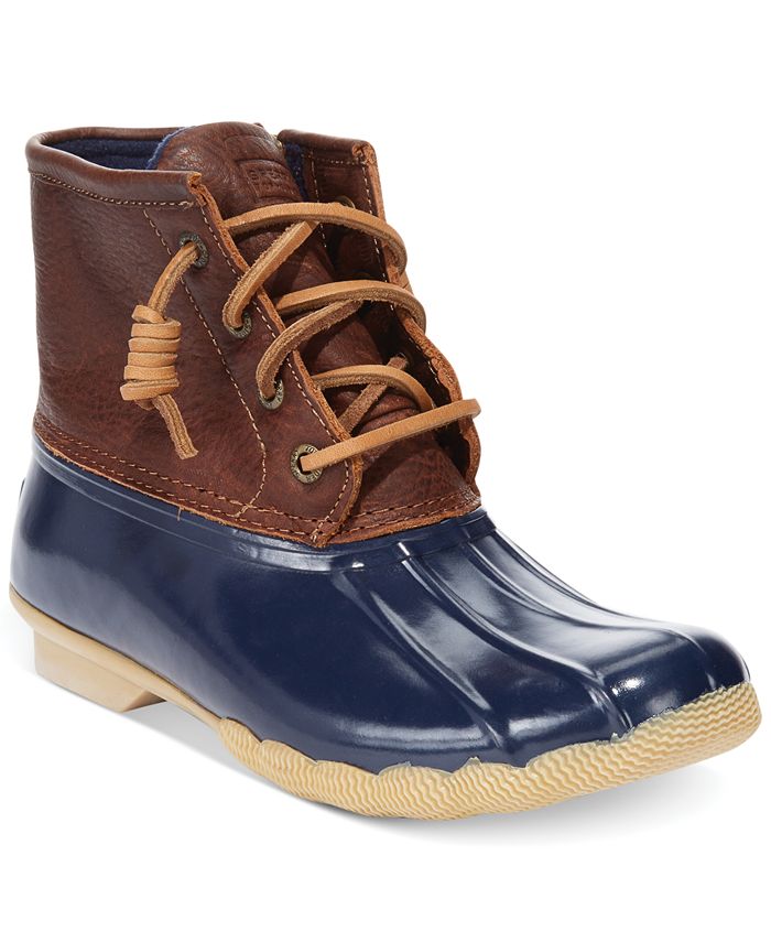 sperry salt water duck booties