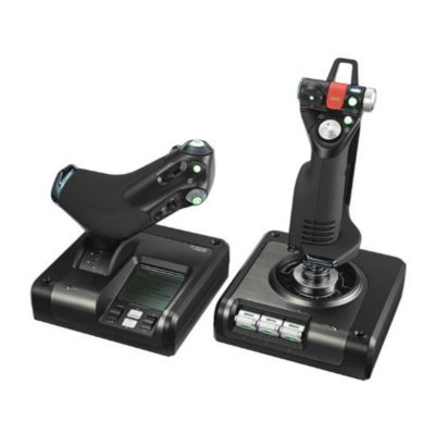 Система управления полетом Logitech G Saitek X52 Pro, черная