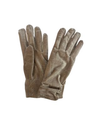 Женские бархатные перчатки Marcus Adler с манжетами-рюшами на подкладке из тинсулейта 9790₽