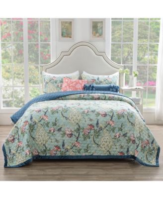 Комплект стеганых одеял Greenland Home Fashions Pavona из 3 предметов, Полный/Queen