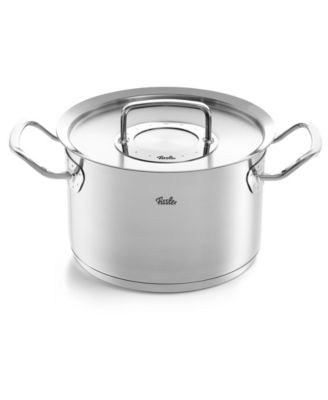 Кастрюля для бульона Fissler Original-Profi Collection объемом 4,2 литра из нержавеющей стали с крышкой