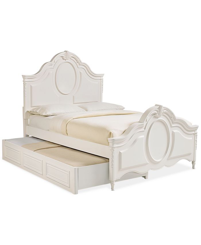 Furniture Celestial Kid's Full Panel Bed with Trundle & Reviews Furniture Macy's