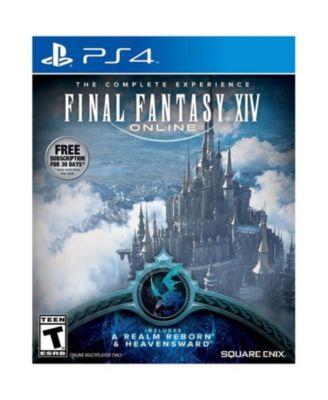 FINAL FANTASY XIV ONLINE - ПОЛНЫЙ ОПЫТ ИГРЫ НА PS4 white