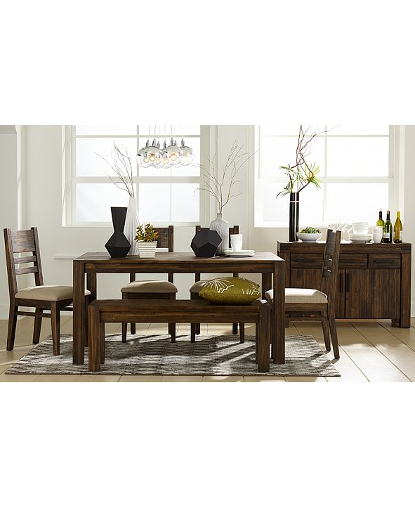 Furniture Avondale 6Pc. Dining Room Set, Created for Macy's, (60" Dining Table, 4 Side Chairs