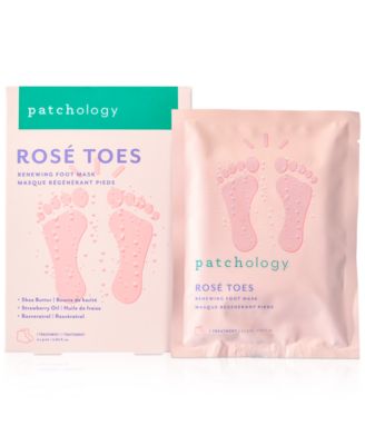 Восстанавливающая маска для ног Patchology Ros Toes