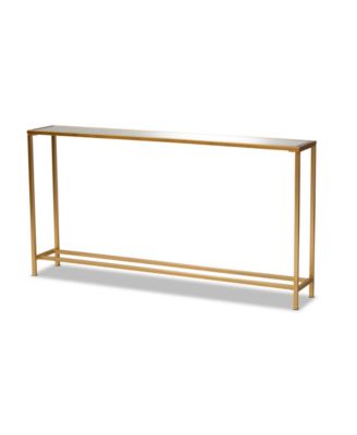Консольный столик Baxton Studio Alessa Modern and Contemporary Glam 59,9