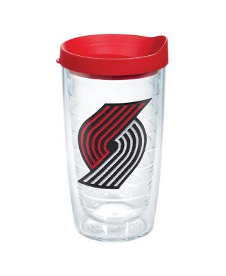 Классический стакан с эмблемой Tervis Tumbler Portland Trail Blazers объемом 16 унций
