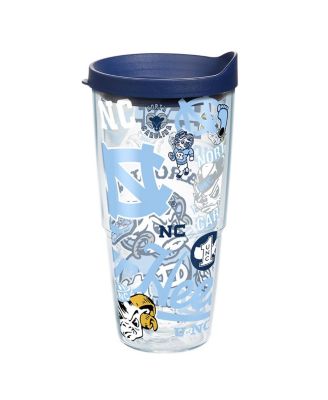 Классический стакан Tervis Tumbler North Carolina Tar Heels, 24 унции по всей длине.