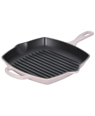 Сковорода-гриль Le Creuset из эмалированного чугуна диаметром 10,25 дюйма со вспомогательной ручкой
