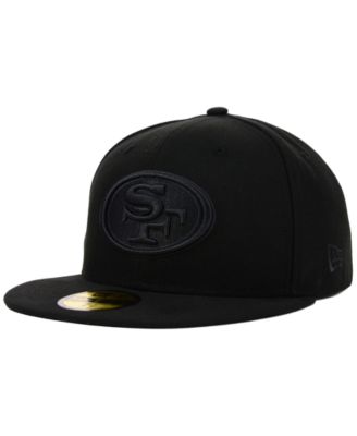 fitted cap black