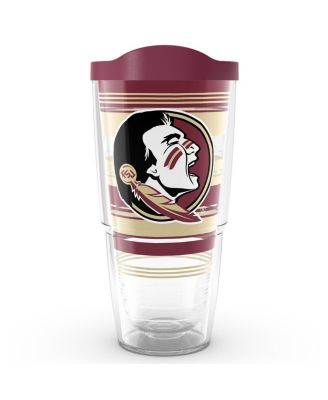 Стакан Tervis Tumbler Florida State Seminoles, 24 унции, классический стакан в полоску Hype