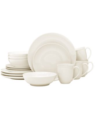 Набор посуды Noritake Colorwave Naked Coupe, 16 шт., Сервиз на 4 персоны