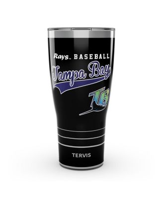 Стакан Tervis Tumbler из нержавеющей стали Tampa Bay Rays объемом 30 унций в винтажном стиле