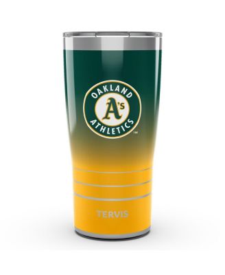 Стакан Tervis Tumbler Oakland Athletics 20 унций из нержавеющей стали с эффектом омбре