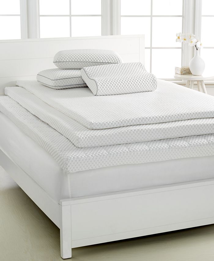Martha Stewart Collection CLOSEOUT! Dream Science 2'' Memory Foam Queen Mattress Topper