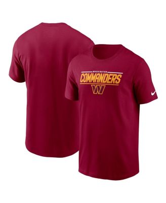 Мужская футболка Nike Burgundy Washington Commanders Muscle