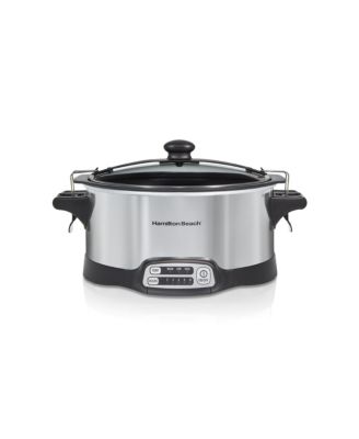 Мультиварка Hamilton Beach Stay or Go на плите Sear & Cook объемом 6 кварт - 33663