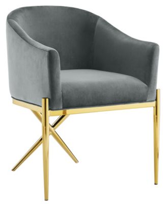 Бархатный боковой стул Best Master Furniture Dalton 32