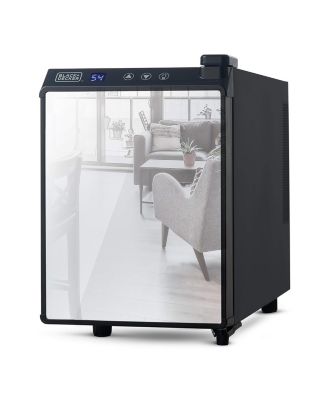 Винный погреб BLACK+DECKER вместимостью 6 бутылок с зеркальной дверцей