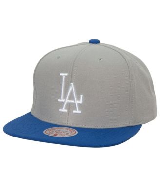Мужская бейсболка Mitchell & Ness серого цвета из коллекции Los Angeles Dodgers Cooperstown от Mitchell & Ness.