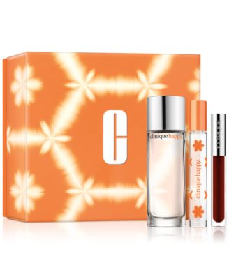 Clinique 3 шт Подарочный набор с ароматом Perfectly Happy и блеском для губ Black Honey 15990₽