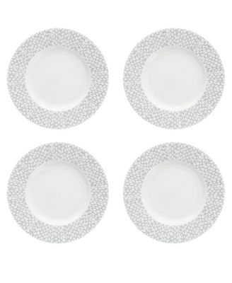 Тарелки для хлеба и масла с тиснением Fortessa Amanda, набор из 4 штук