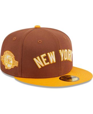 Мужская приталенная шляпа New Era коричневого цвета New York Yankees Tiramisu 59 размера 