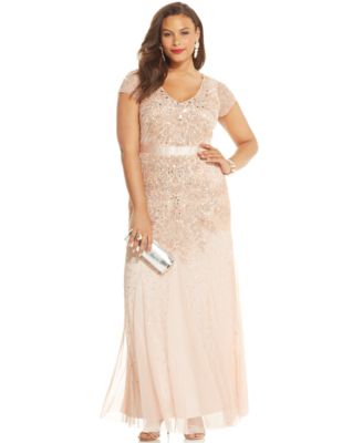 adrianna papell plus size dresses macy's