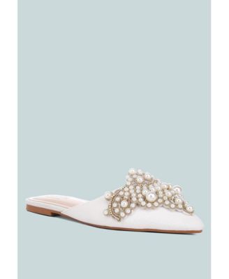 Мерцающие мюли Rag - Co ASTRE украшенные жемчугом 12290₽