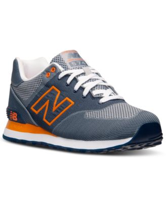 new balance 574 woven logo