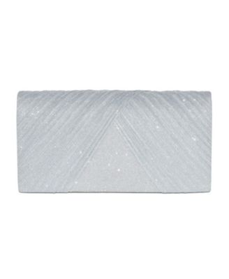 Женская блестящая вечерняя сумочка Club Rochelier со складками