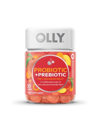Olly Пробиотик + пребиотик персиковый, 30 г, без цвета