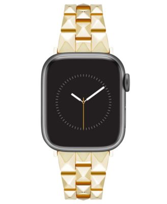 Женский браслет Nine West Pyramid Link из золотистого сплава, предназначенный для Apple Watch 38/40/41 мм
