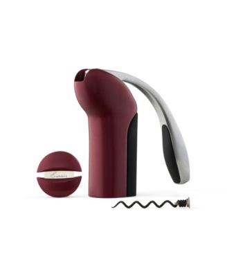 Вертикальный рычажный штопор Rabbit с резаком для фольги, Мерло