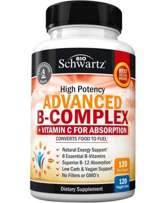 Усовершенствованный В-комплекс BioSchwartz, 120 карат