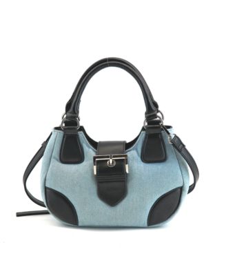 Джинсовая плюшевая сумка LIKE DREAMS Y2K с верхней ручкой через плечо