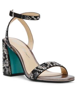 Бетси Джонсон Джет Горный Хрусталь Сандалии Платье 23190₽