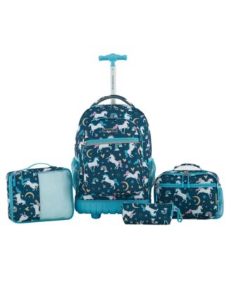 Набор для багажа с рюкзаком на колесиках для детей от Клуба путешественников