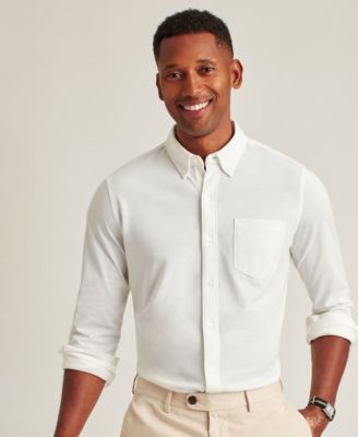 Мужская оксфордская рубашка Bonobos с длинным рукавом и пуговицами на пуговицах 17890₽