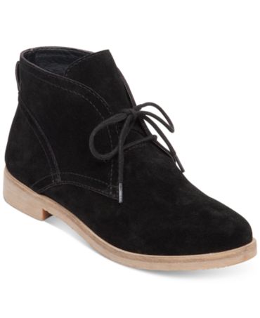 Lucky Brand Women's Garboh Lace-Up Desert Booties - Boots - Shoes - Macy's